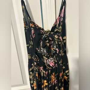 American Eagle Size Small floral Jumpsuit